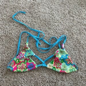 Brand New Floral Bikini Top